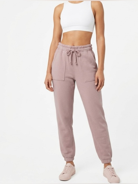 Abercrombie & Fitch Pants - Abercrombie & Fitch Pink Paperbag High Rise Joggers Sweatpants Small